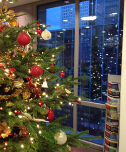 Christmas decoration - London offices